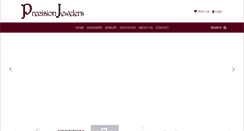 Desktop Screenshot of precisionjewelersllc.com